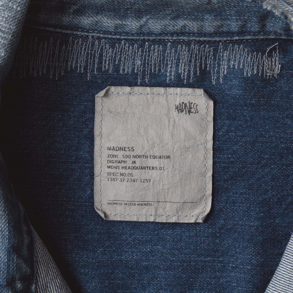 MADNESS AGING M501 DENIM TRUCKER. M3 REGULAR | MADNESS